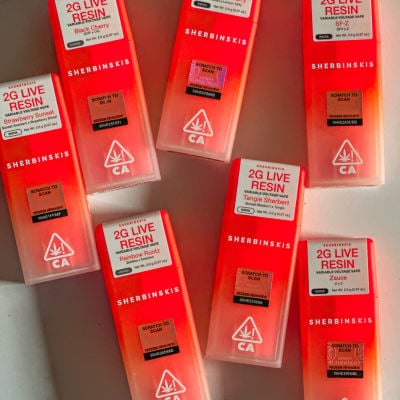 Sherbinskis 2G Live Resin - Premium cannabis product